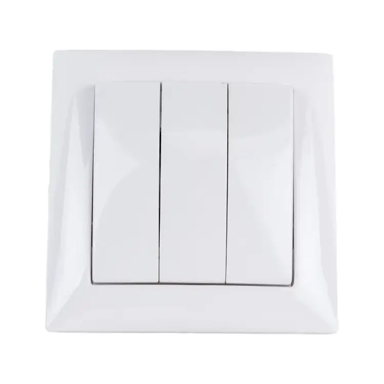 Трехклавишный выключатель Кунцево-Электро СЕЛЕНА С0510-406 8105