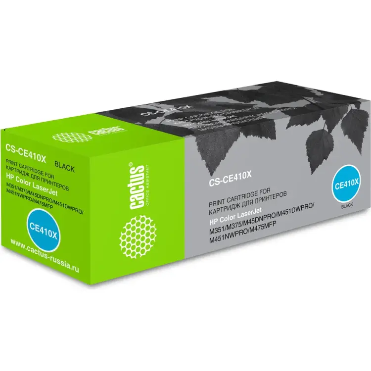 Лазерный картридж для hp clj pro 300/m351/m451/m375/m475 Cactus ce410x 807233