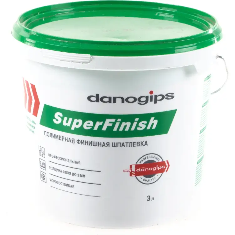 Универсальная шпатлевка DANOGIPS SUPER FINISH 606395