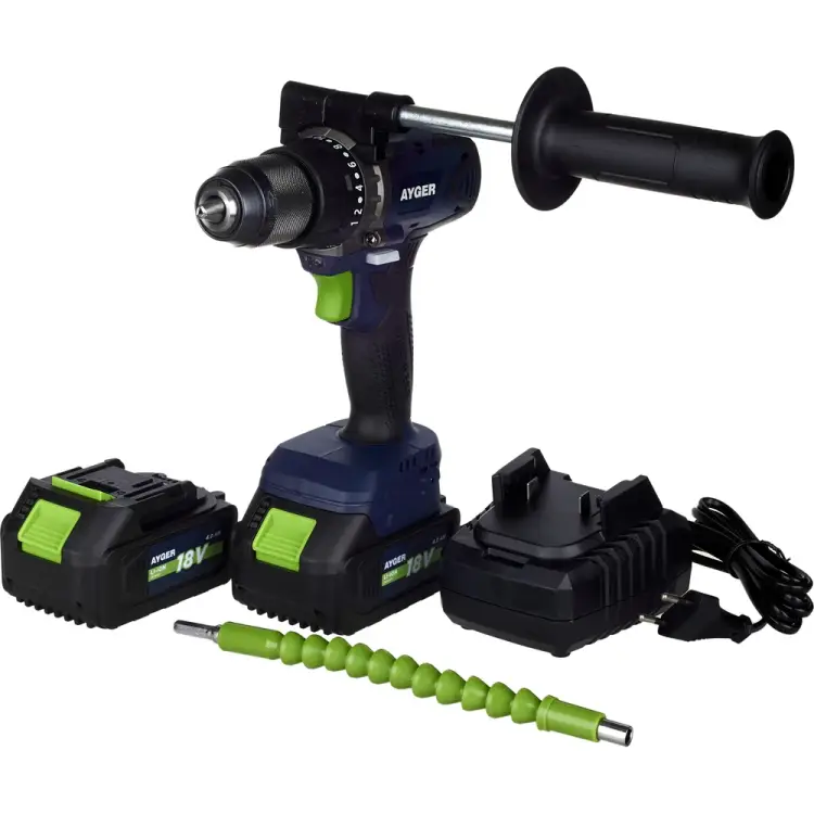 Аккумуляторный бесщеточный перфоратор AYGER AP18BL4 Аккумуляторный бесщеточный перфоратор AYGER AP18BL4