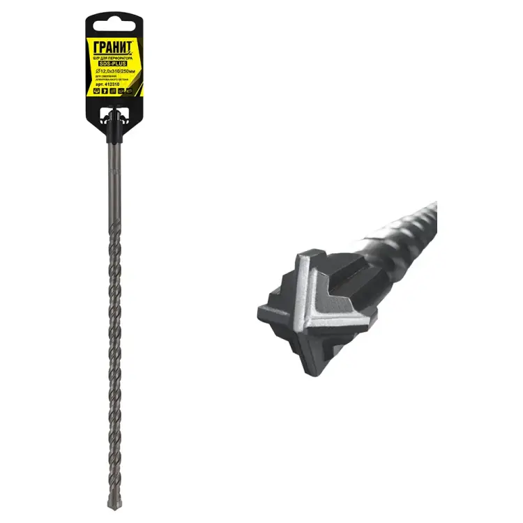 Бур sds-plus Гранит Quadro-X 412310