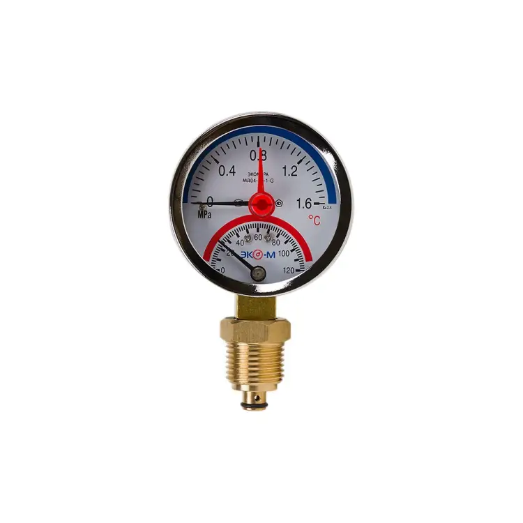 Термоманометр ЭКО-М Экомера МД04-63-G-1,6МПа-120-РИ