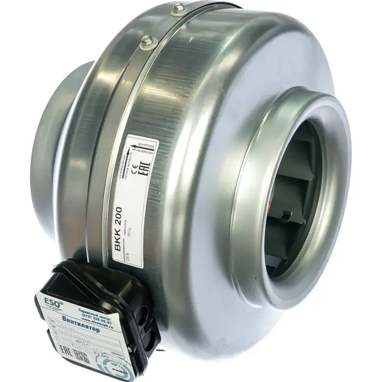 Канальный вентилятор ESQ ВКК-200 03.05.217812