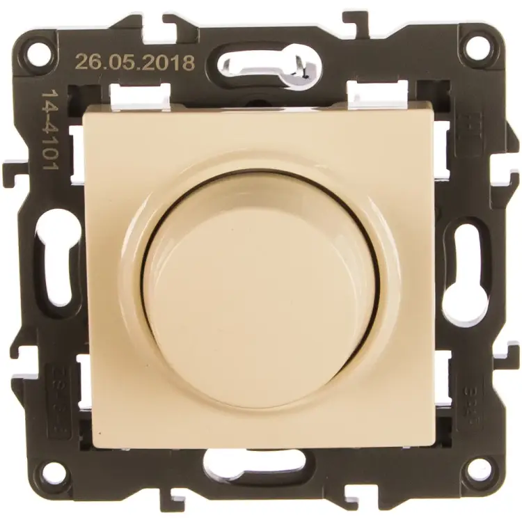 Поворотно-нажимной светорегулятор ЭРА 14-4101-02 Elegance Б0034340