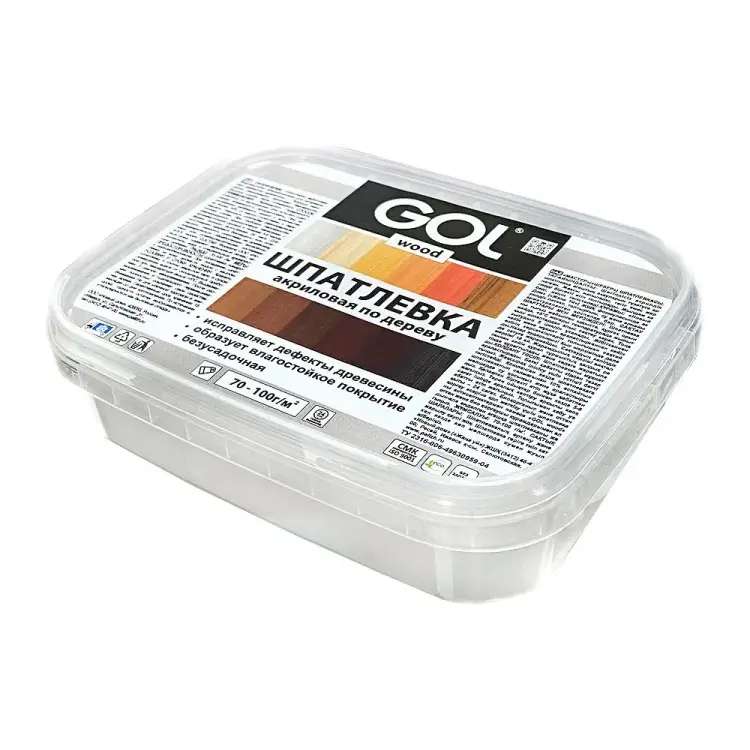 Акриловая шпатлевка по дереву Palizh МАСТЕР GOL Wd.250.020 11605697
