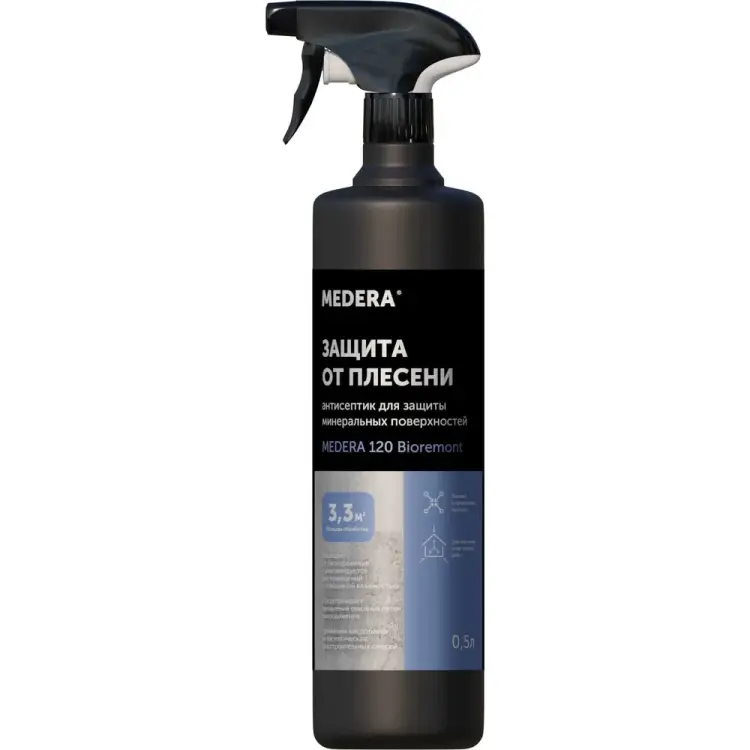 Антисептик для защиты минеральных поверхностей MEDERA MEDERA 120 БИОРЕМОНТ 2026-05
