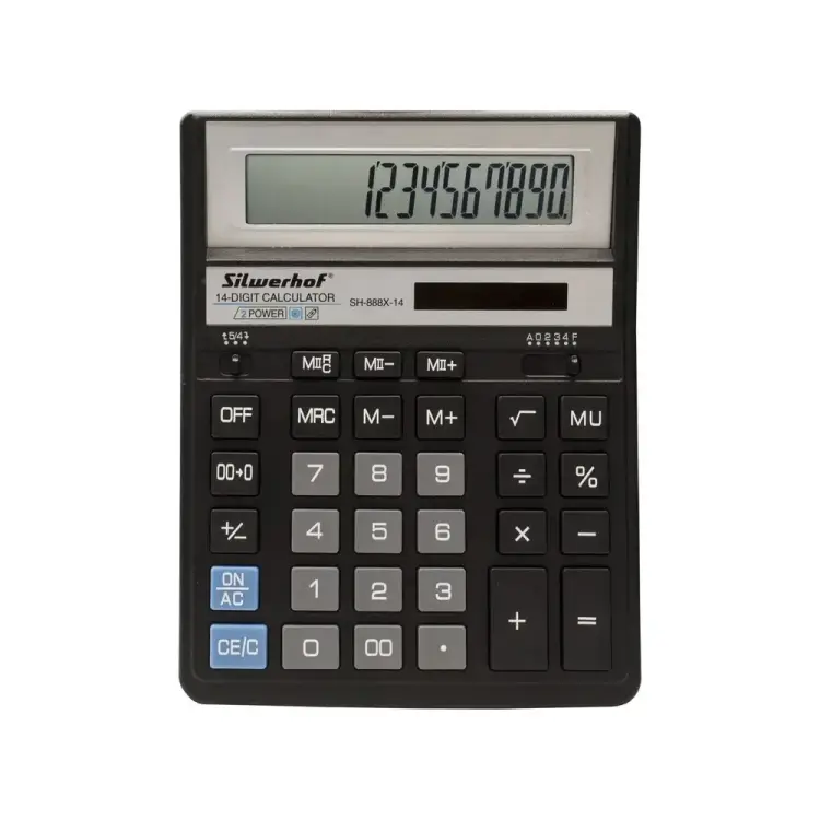 Настольный калькулятор Silwerhof 1789284 Настольный калькулятор Silwerhof 1789284