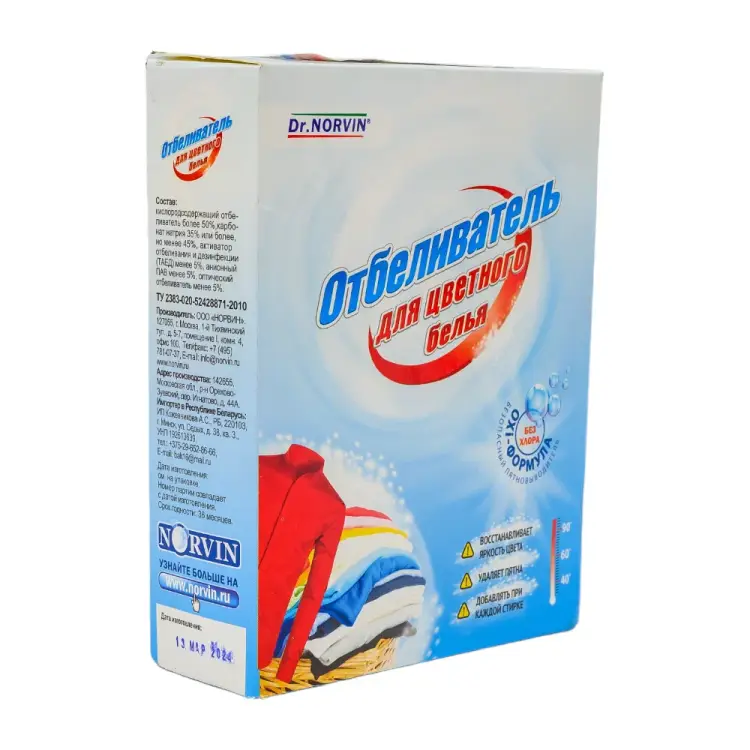 Отбеливатель для стирки цветного белья Dr. Norvin 00-00000770