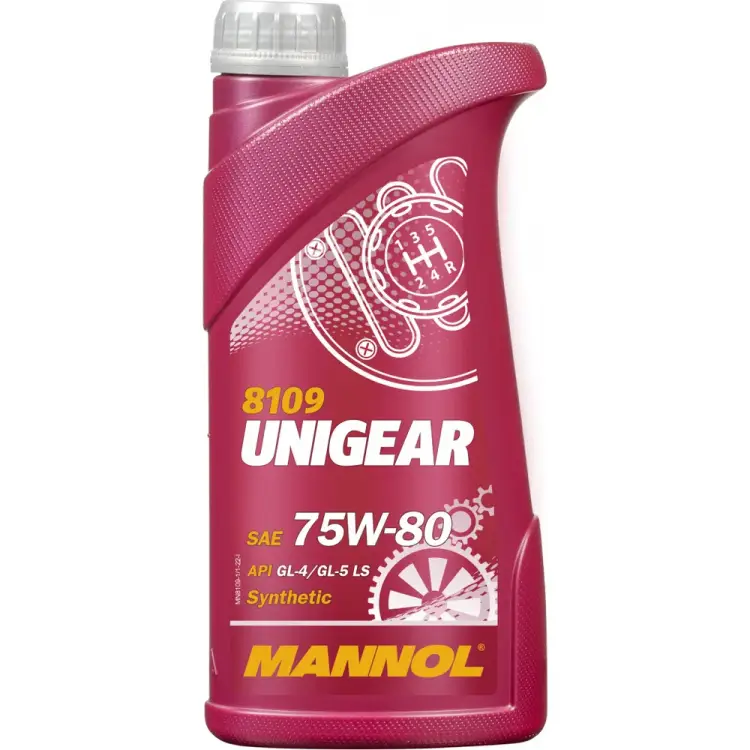 Синтетическое трансмиссионное масло MANNOL UNIGEAR 75W-80 81091