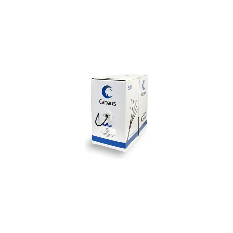 Одножильный кабель Cabeus UTP-4P-Cat.5e-SOLID-BK