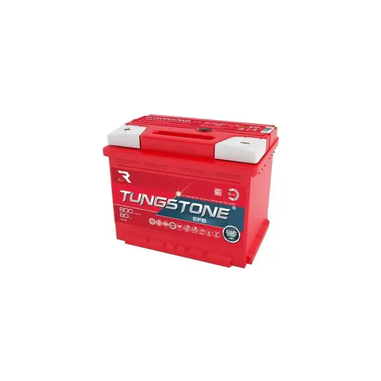 Автомобильный аккумулятор Tungstone Efb 60L(1)-L2АК-АК-0