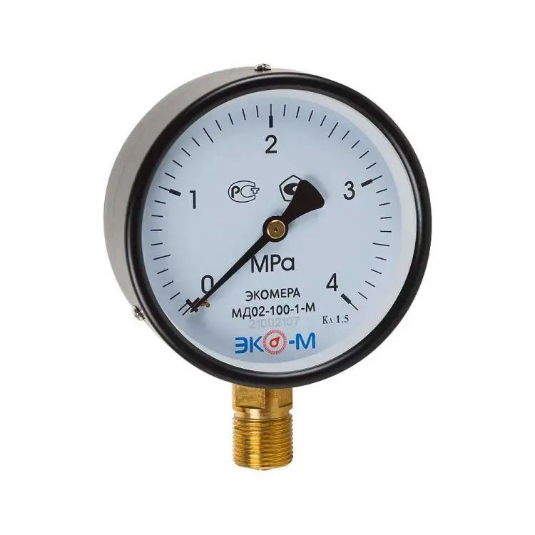 Манометр ЭКО-М Экомера МД02-100-G-4МПа