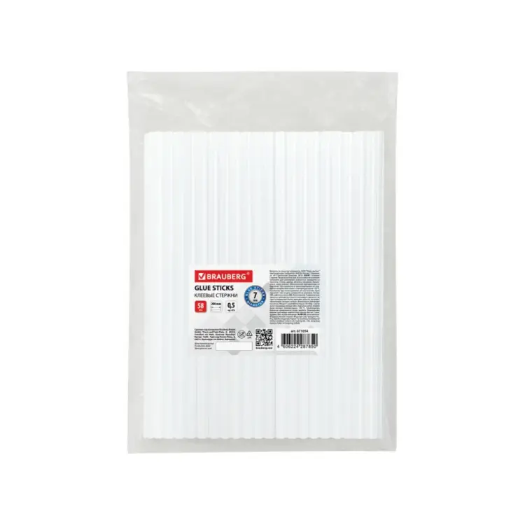 Клеевые стержни BRAUBERG 671054 Клеевые стержни BRAUBERG 671054