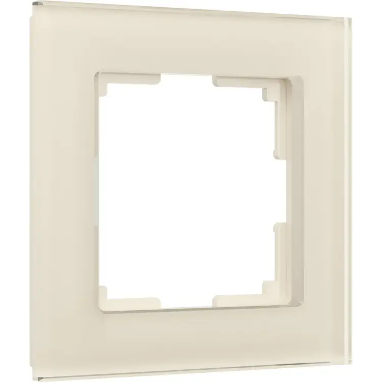 Рамка WERKEL на 1 пост молочный стекло W0011141 a058813