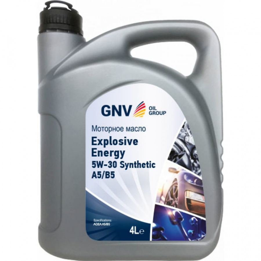 Моторное масло GNV EXPLOSIVE ENERGY SYNTHETIC 5w-30 ACEA A5/B5