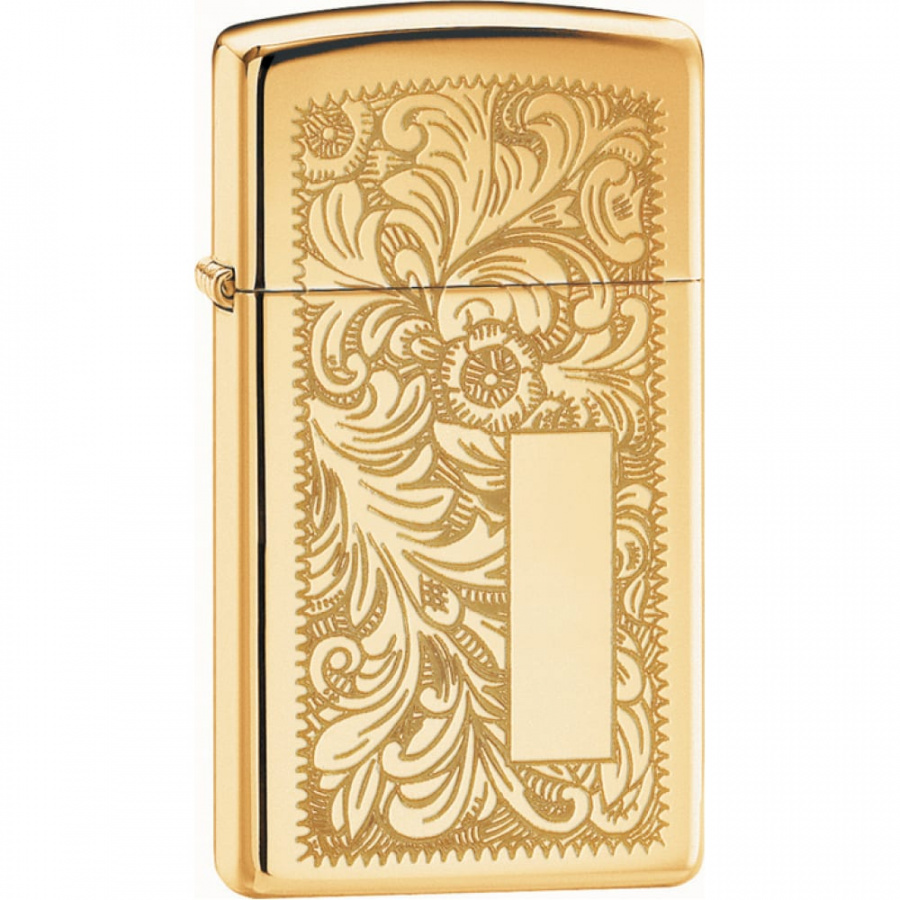 Зажигалка Zippo B Slim Venetian Brass