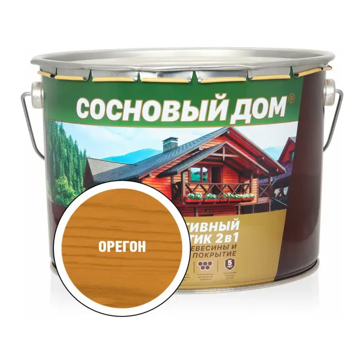 Декоративно-защитный состав для древесины ЗАО Декарт Сосновый дом 29539