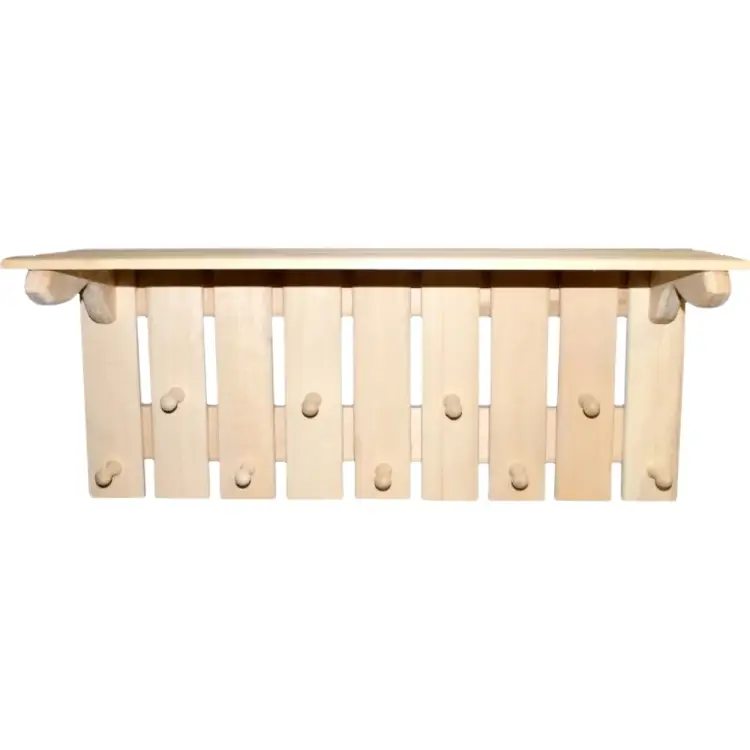 Полка-вешалка Бацькина баня Классик 30239