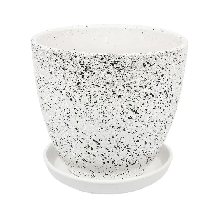 Керамический горшок Вещицы терраццо BH-93-2