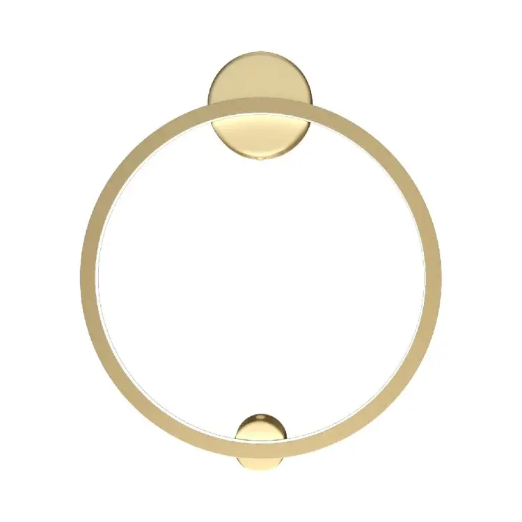 Настенный светильник (бра) MAYTONI Halo Алюминий Латунь MOD005WL-L24BSK
