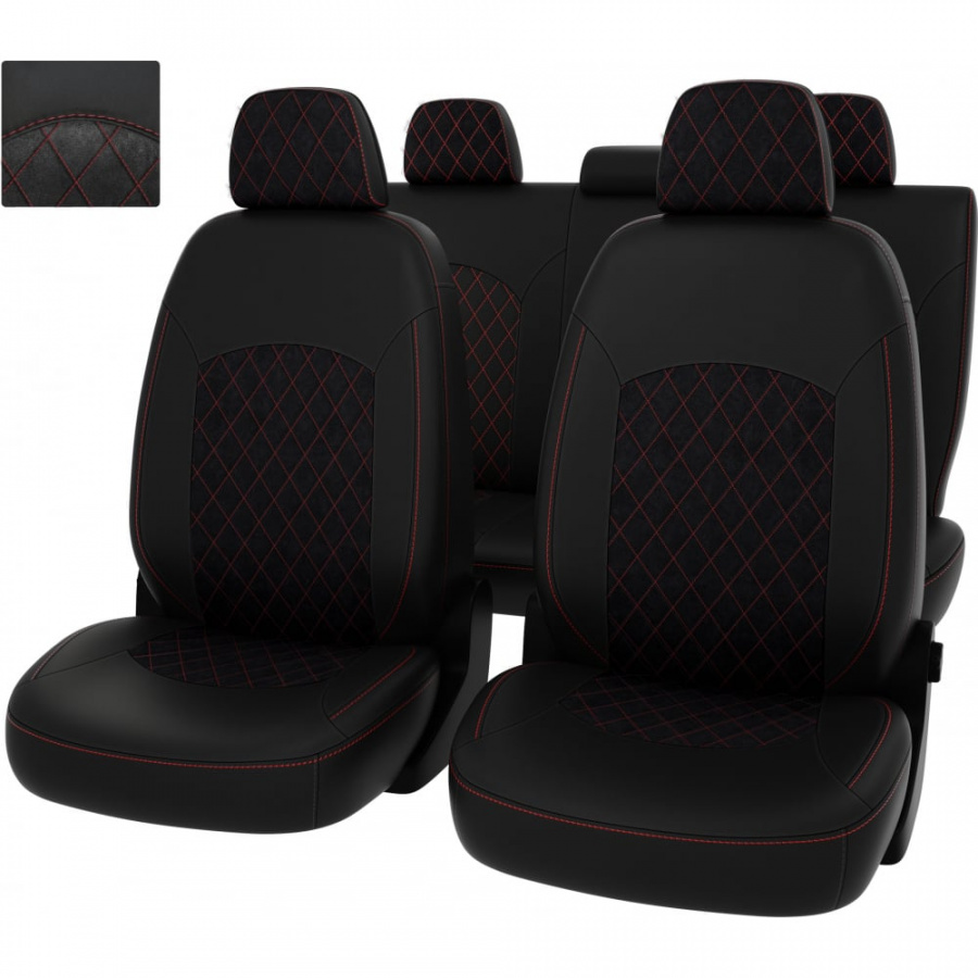 Чехлы для Skoda Octavia А7 2013-2020 г.в. PSV Active Ambition