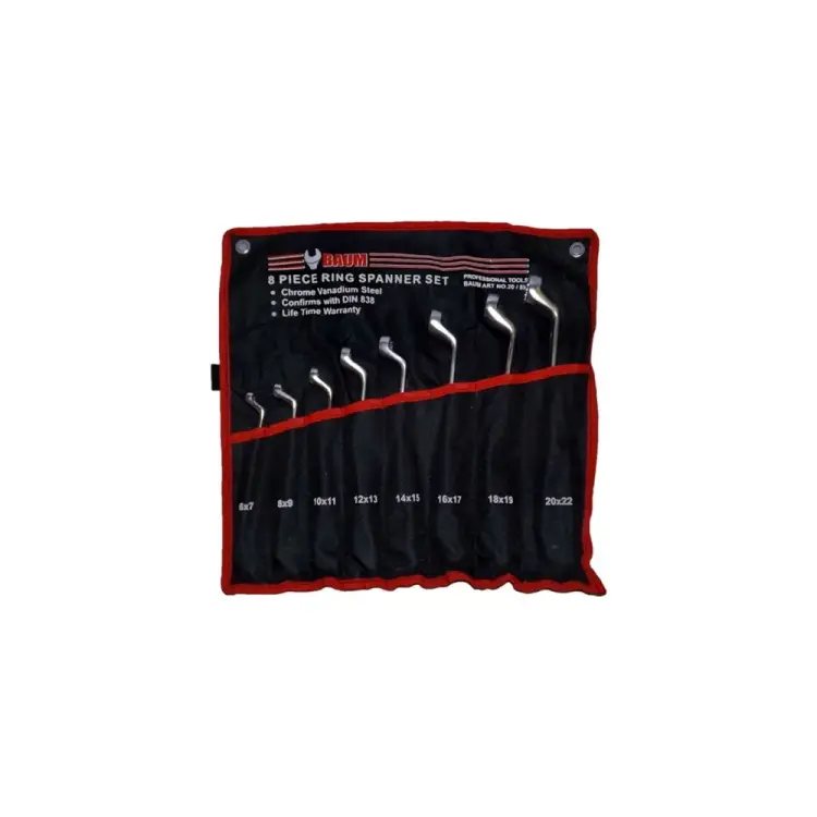 Набор накидных ключей BAUM 20-08M