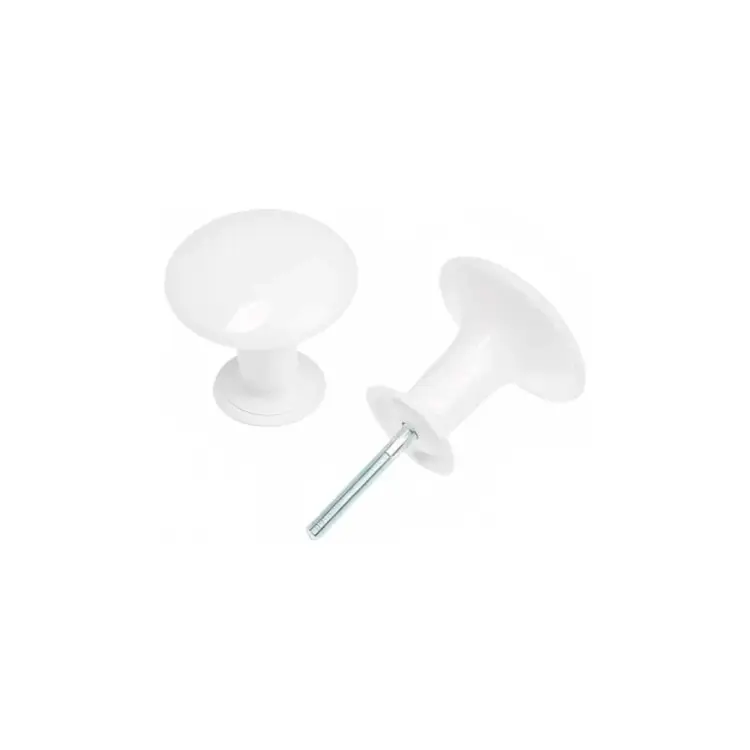 Пластмассовая дверная ручка-кнопка STARFIX SMP-50653-1