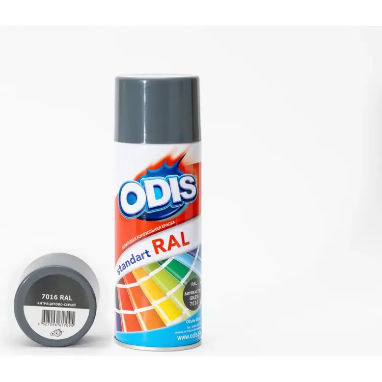 Краска-спрей ODIS standart 7016ral Краска-спрей ODIS standart 7016ral