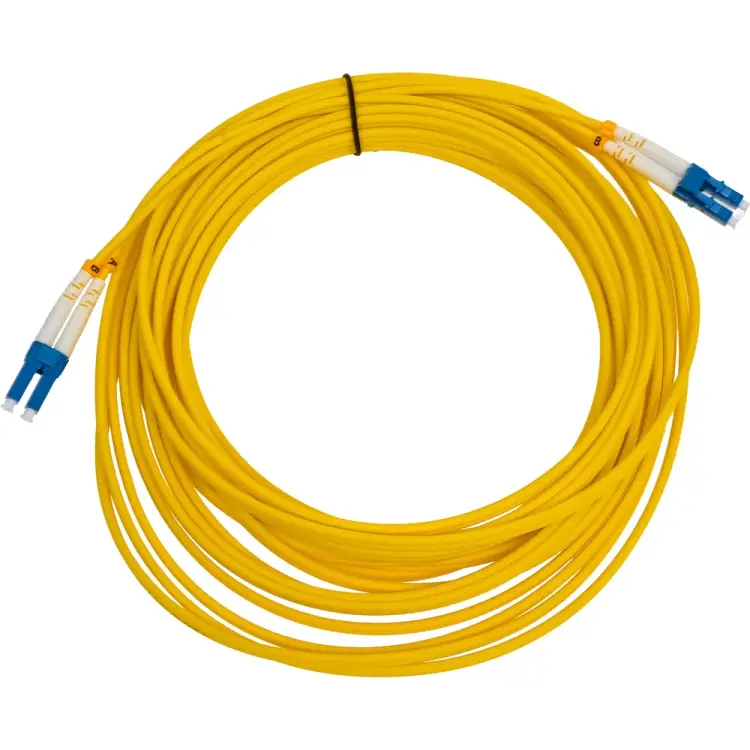 Оптический шнур Cabeus FOP(d)-9-LC-LC-10m Оптический шнур Cabeus FOP(d)-9-LC-LC-10m