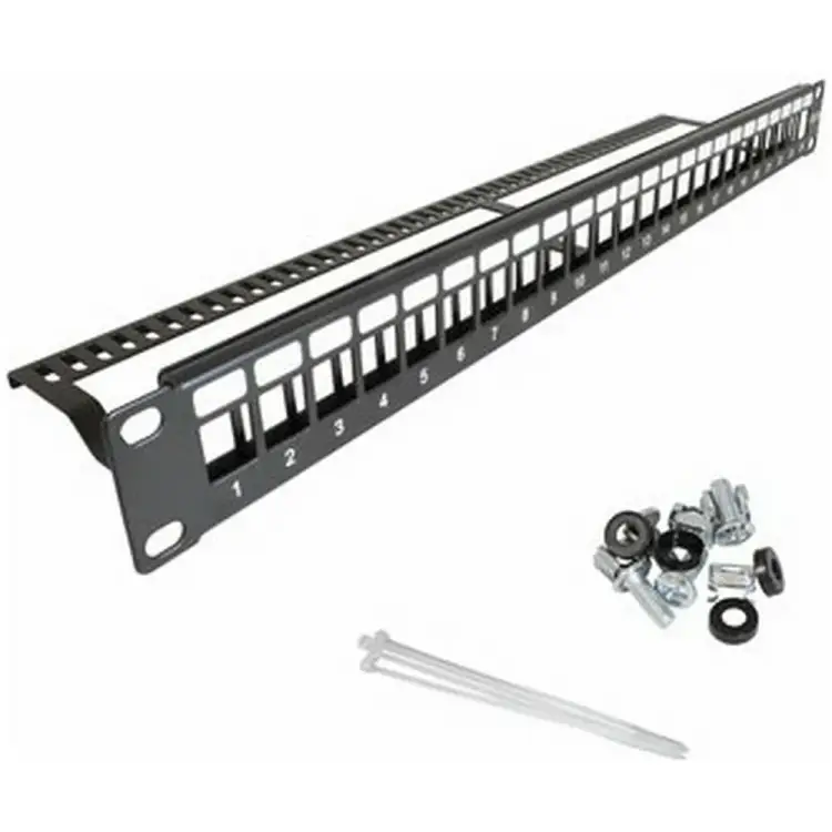 Патч-панель RUICHI RH-PP1U24U 113538 Патч-панель RUICHI RH-PP1U24U 113538