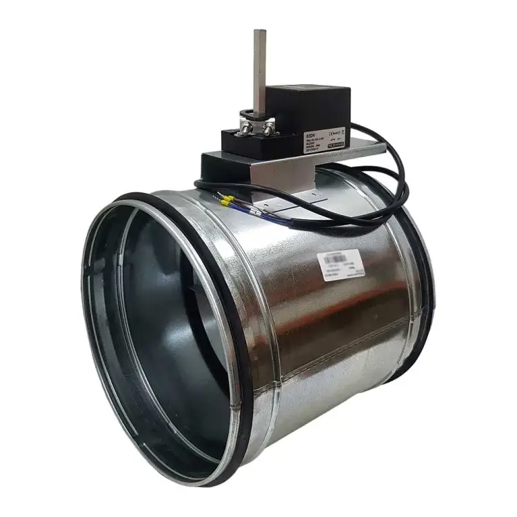 Регулирующая круглая заслонка TECHNO TKD200-02DN 550201 Регулирующая круглая заслонка TECHNO TKD200-02DN 550201