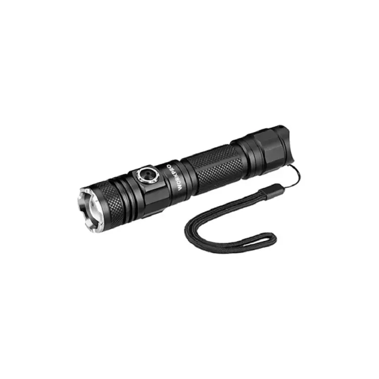 Алюминиевый масштабируемый аккумуляторный фонарик WORKPRO WP351006