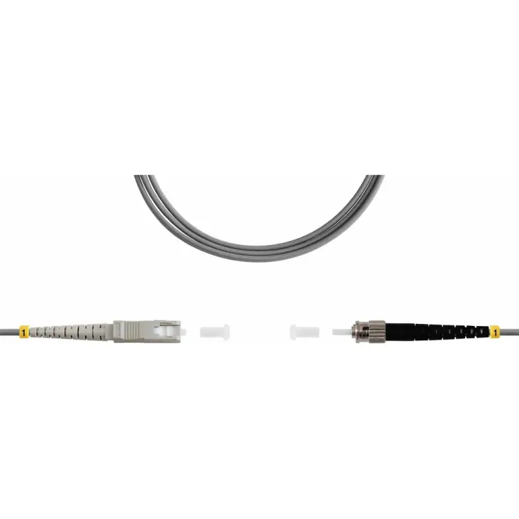 Симплексный оптический патч-корд TopLan PC-TOP-OM1-SC/P-ST/P-5.0