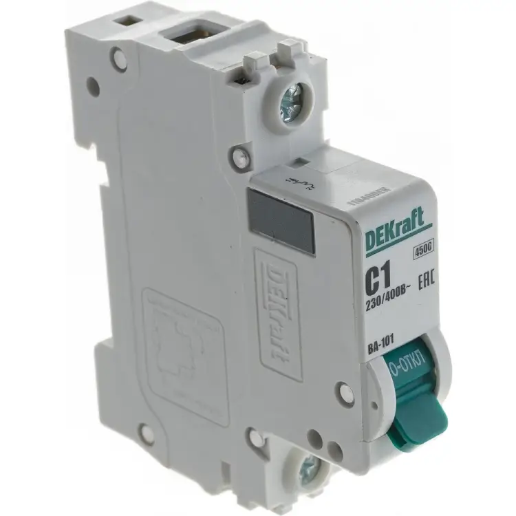 Автомат DEKraft ВА101-1P-001A-C 11049DEK 121891