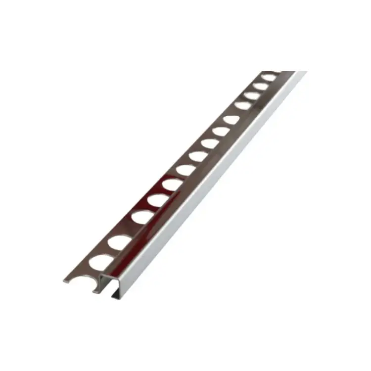 Полированный профиль для плитки из нержавеющей стали РУССКИЙ ПРОФИЛЬ РПН-14 4680427116087 Полированный профиль для плитки из нержавеющей стали РУССКИЙ ПРОФИЛЬ РПН-14 4680427116087