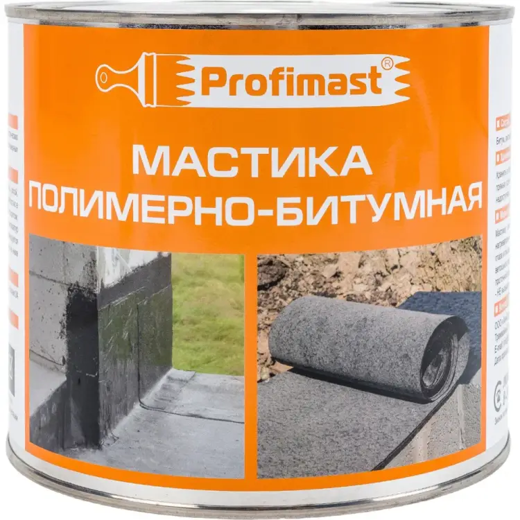 Полимерно-битумная мастика Profimast 4607952900745