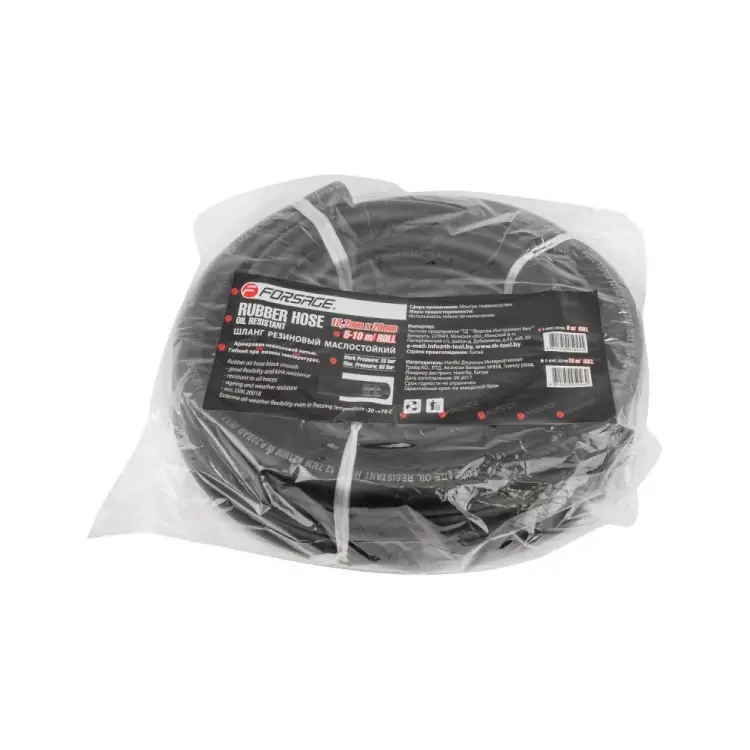 Резиновый армированный бензо-маслостойкий шланг Forsage F-AHC-55/9A(46932)