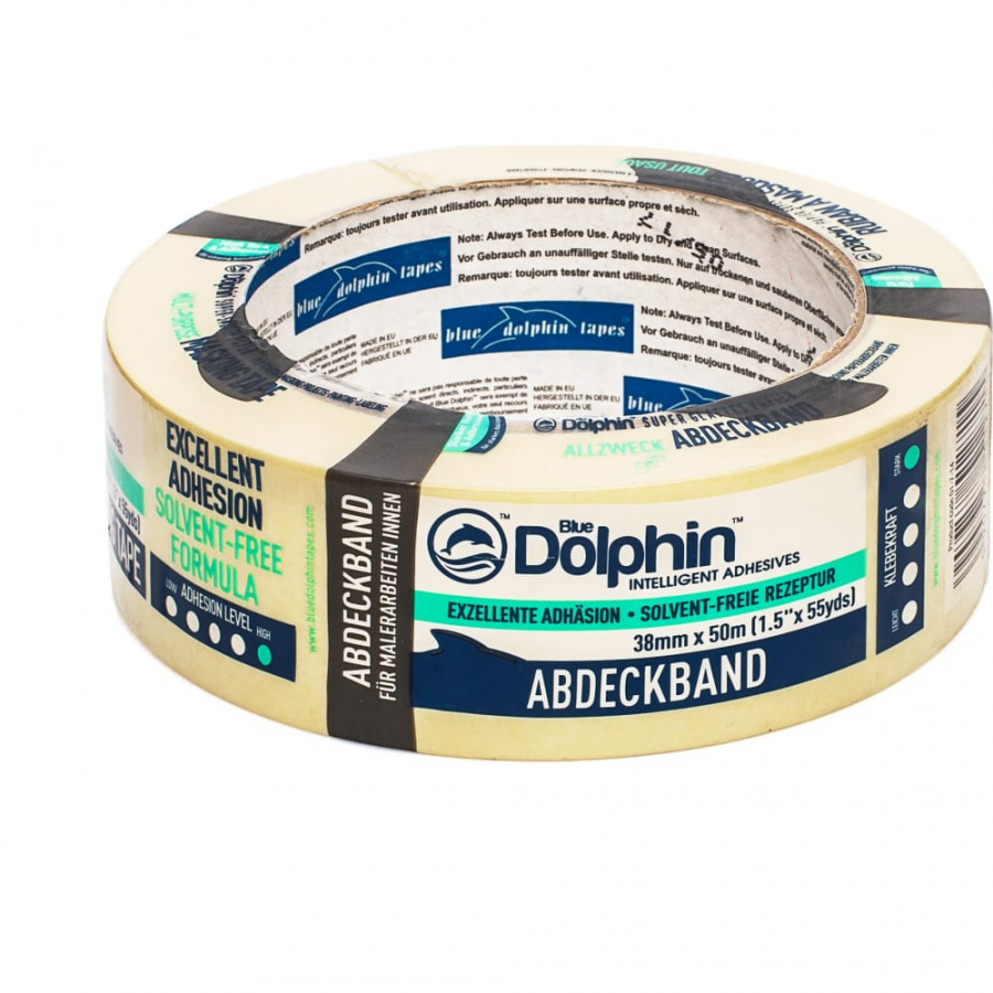 Многофункциональная малярная лента Blue Dolphin Masking Tape