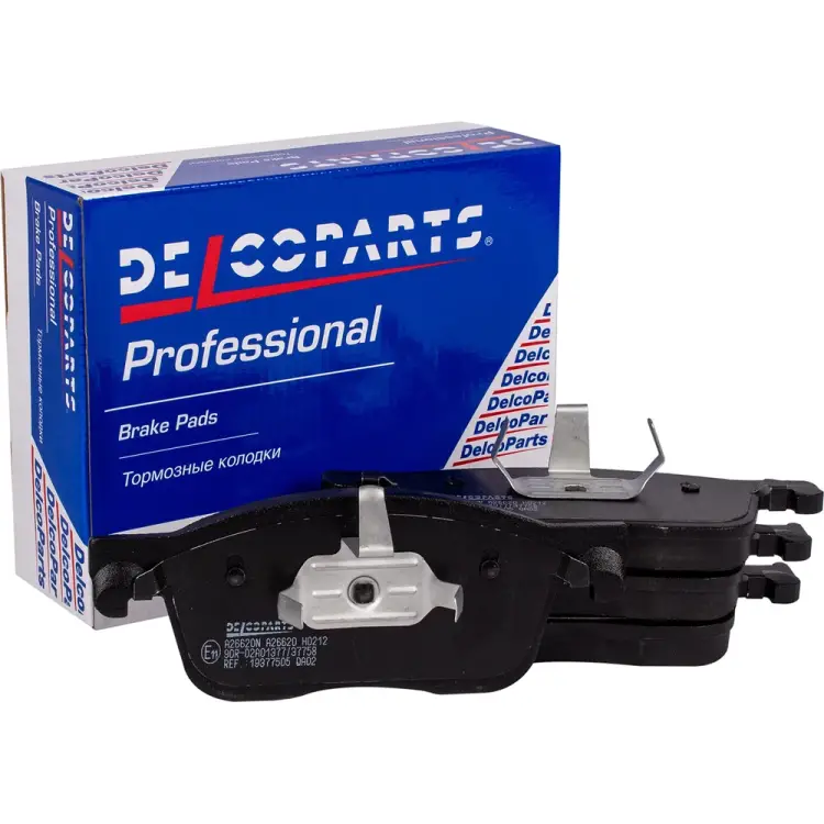 Передние колодки тормозные Delcoparts 19377505 Передние колодки тормозные Delcoparts 19377505