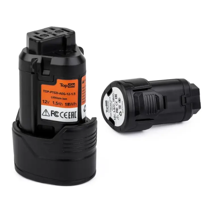 Аккумулятор для электроинструмента AEG L1215 Series TopOn TOP-PTGD-AEG-12-1.5-Li