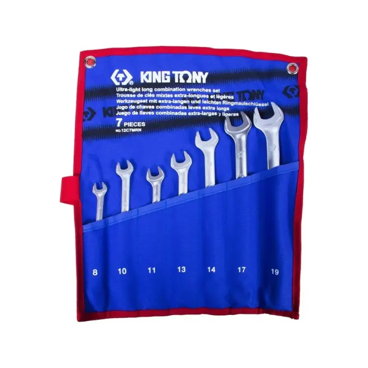 Набор комбинированных ключей KING TONY 12C7MRN