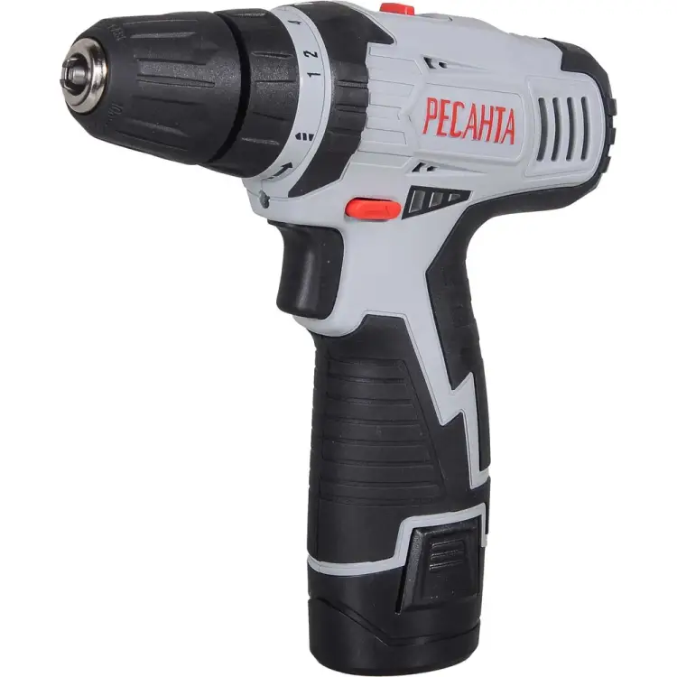Аккумуляторная дрель-шуруповерт Ресанта ДА-12-2ЛК 75/14/2 Аккумуляторная дрель-шуруповерт Ресанта ДА-12-2ЛК 75/14/2