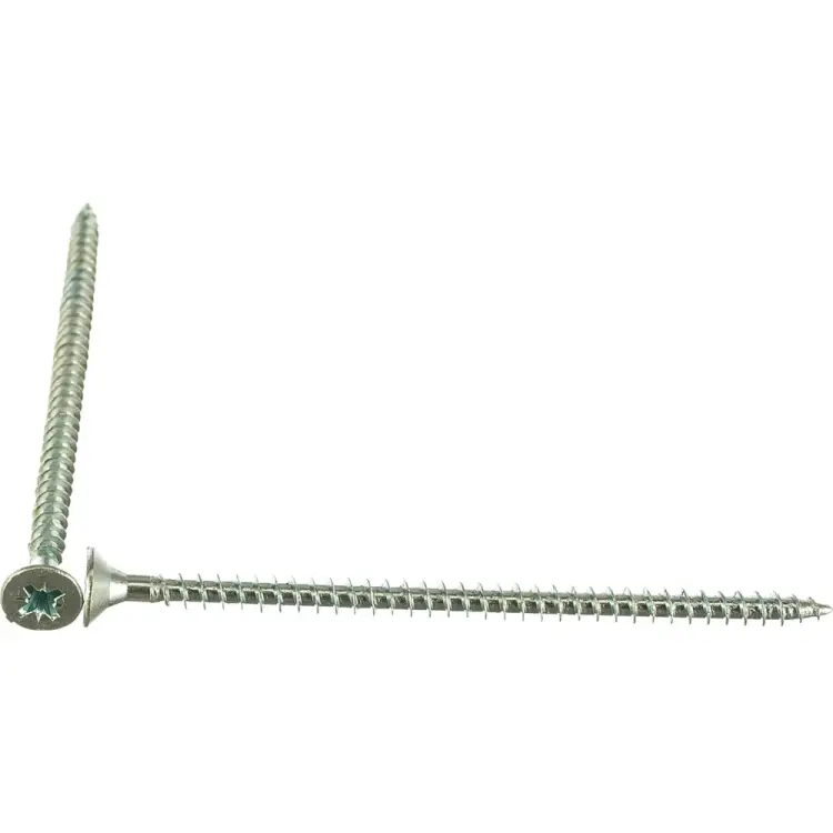 Универсальный потайной оцинкованный шуруп МЕТИЗНЫЙ ДВОР 5,0x90 (100 шт.) 4690441022806