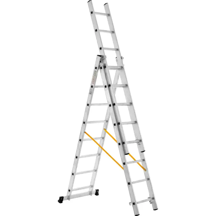 Трехсекционная лестница Inforce ЛП-03-08