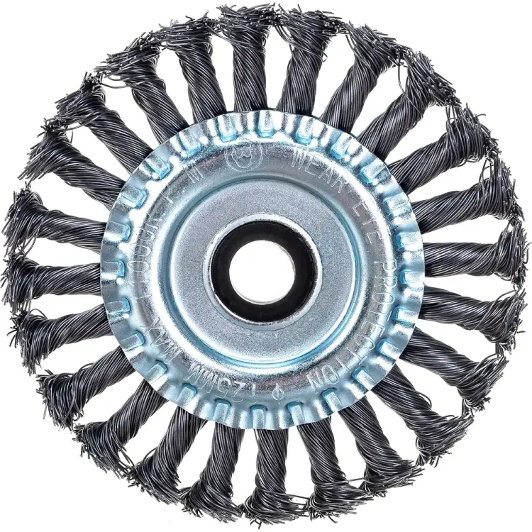 Витая щетка для УШМ Gepard GP0894-125 Витая щетка для УШМ Gepard GP0894-125