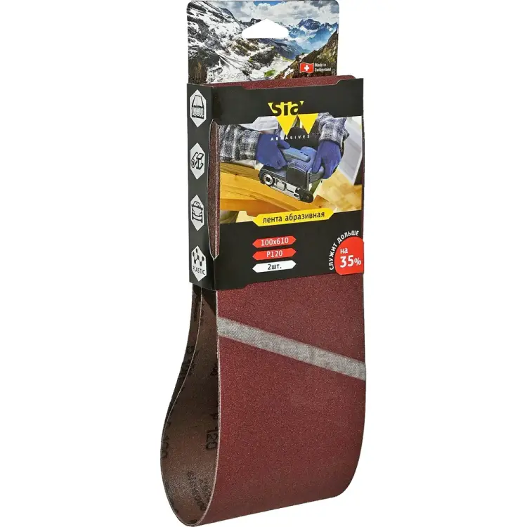 Бесконечная лента шлифовальная Sia Abrasives 2920 siawood sw610-120 Бесконечная лента шлифовальная Sia Abrasives 2920 siawood sw610-120