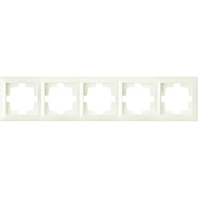 Пятиместная рамка BYLECTRICA СТИЛЬ ЮЛИГ.735212.297 бежевый