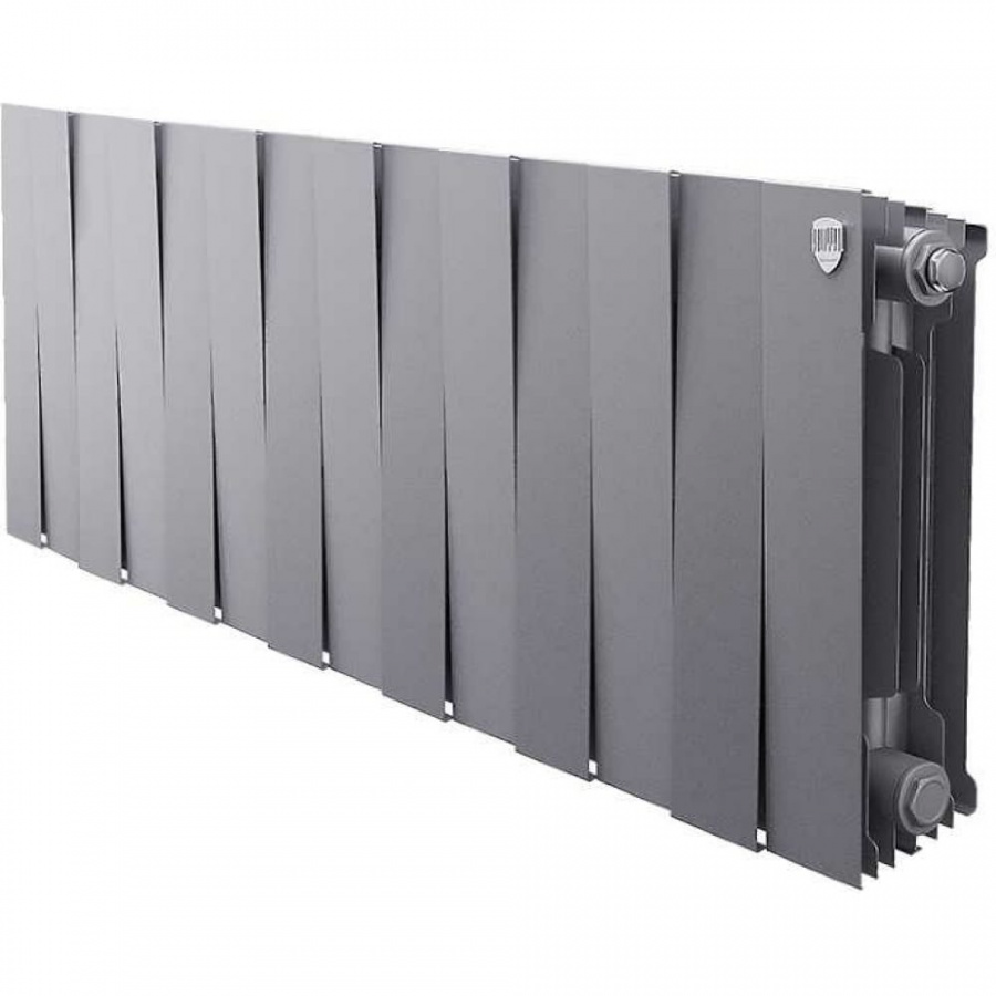 Биметаллический радиатор Royal Thermo PianoForte 300/Silver Satin