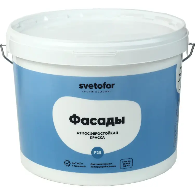 Фасадная краска Светофор F25 ЗОР00007309 Фасадная краска Светофор F25 ЗОР00007309