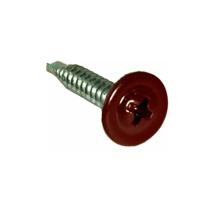 Саморез пшс сверло КРЕП-КОМП 4,2х19 RAL3003 (1000 шт.) пшс193003